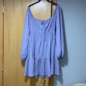 Lush Lavender Mini Dress